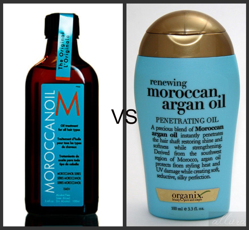 Moroccan oil is also an amazing oil for your hair! It helps soften and beatify hair.The Moroccan oil on the left is more on the pricy side ( ranging from $15-$50 )! But the one on the right is drugstore cheap ( ranging from $5-$10). For me I feel the left side works better but right side works good 