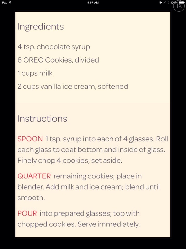 Oreo Milkshake Recipe