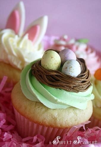 Easter Cup Cake Decorating Ideas 🐣