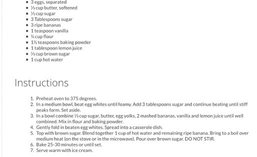 Banana pudding cake 