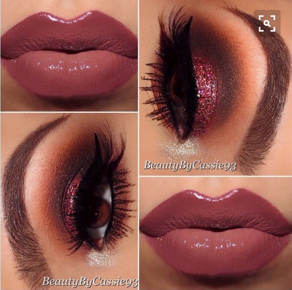 Beautiful Lips &eye Makeup