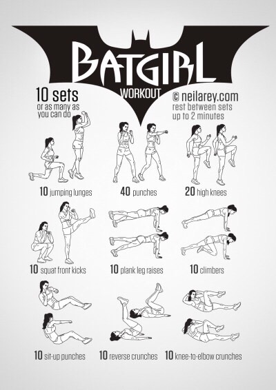 Super Hero Workouts