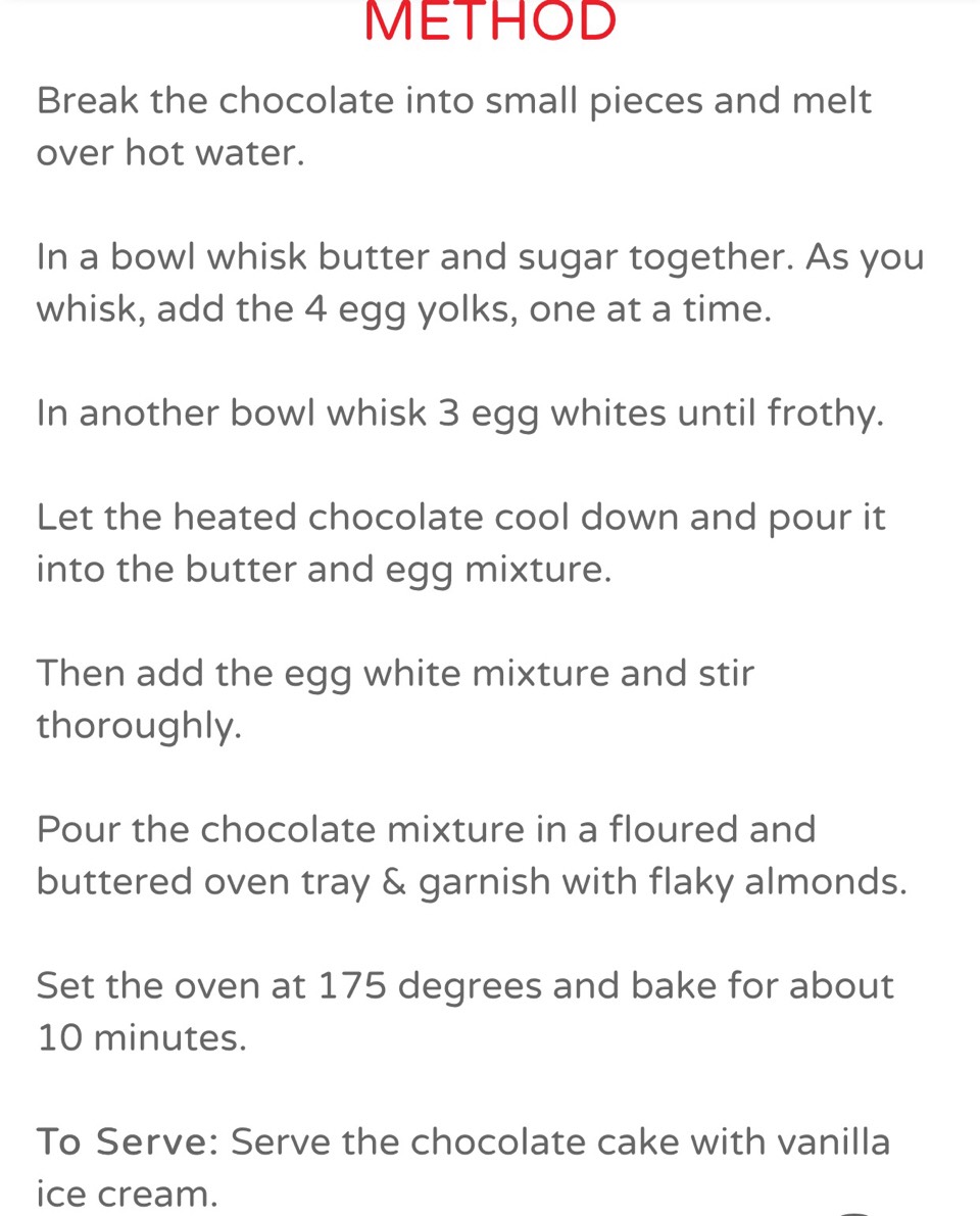Flourless Chocolate Cake
