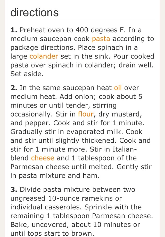 🌀 HAM AND SPINACH 2 CHEESE PASTA 🌀