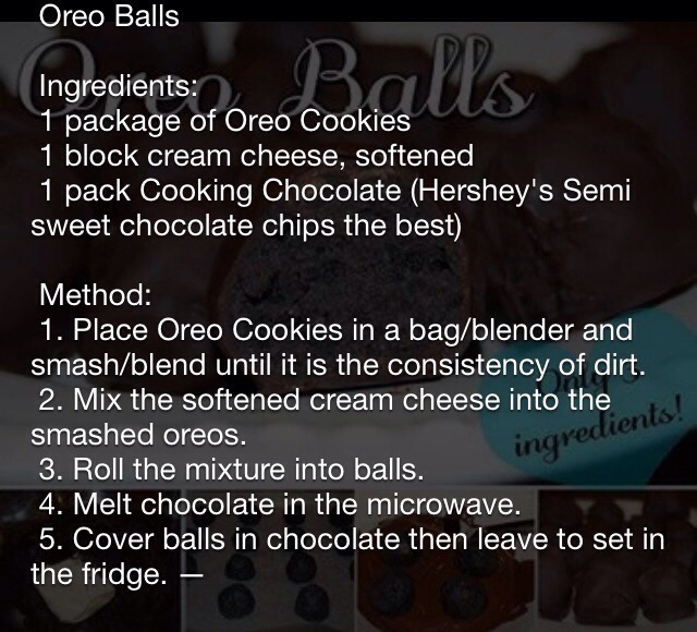 Simple, Quick, And Tasty, Oreo Balls