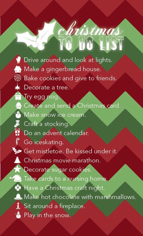 WINTER BUCKET LIST|2015-16