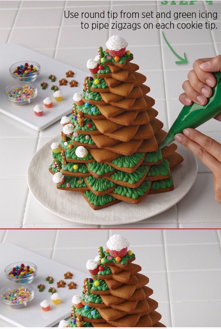 Christmas Tree Cookies Decor