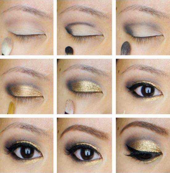 Glitter Eye Makeup