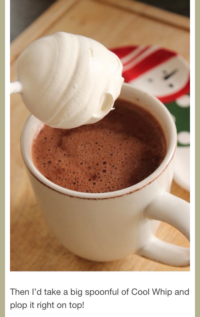 ✨Caramel Cream Hot Chocolate✨