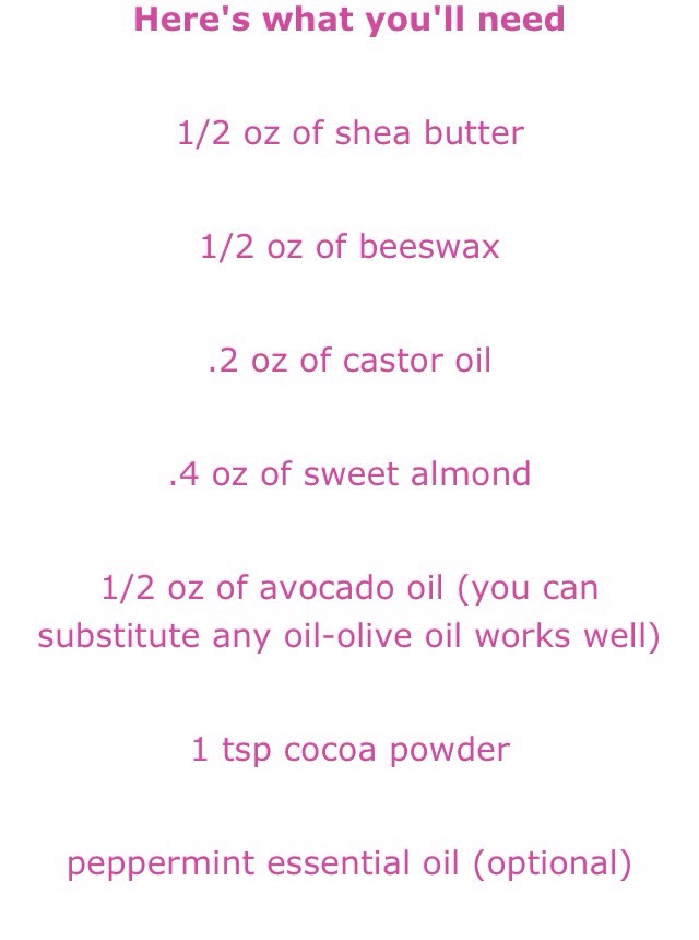 DIY PEPPERMINT MOCHA LIP GLOSS 💋