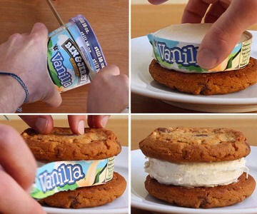 Easy DIY Ice cream sandwiches: