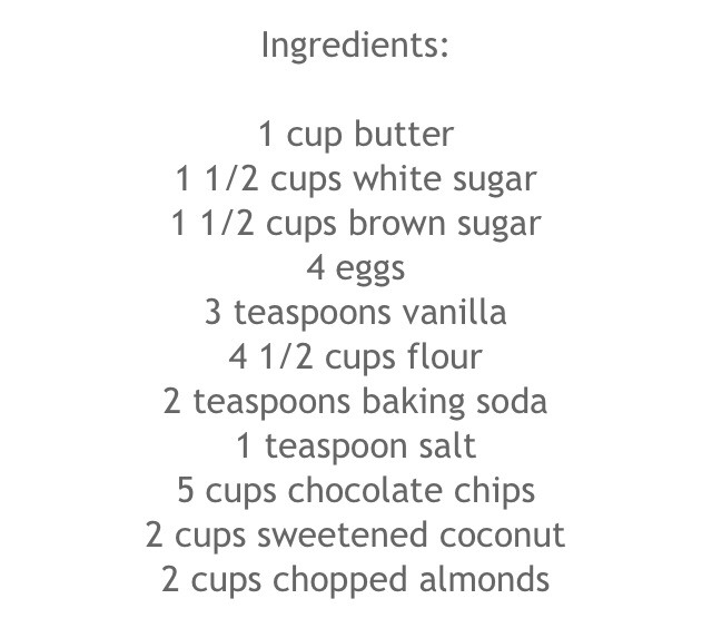 Almond Joy Cookies