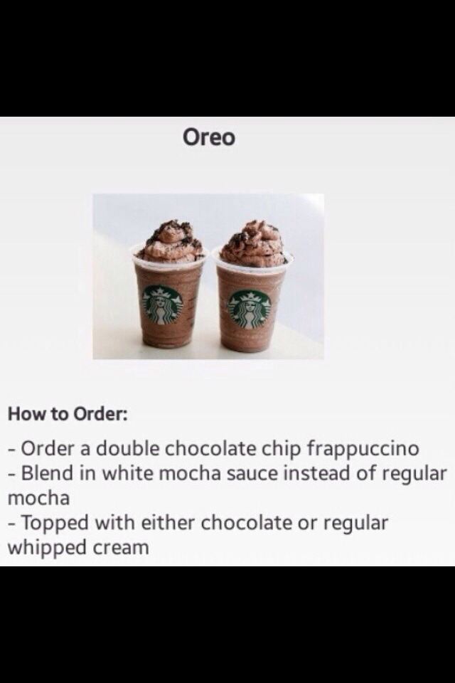 Starbucks Secret Menu