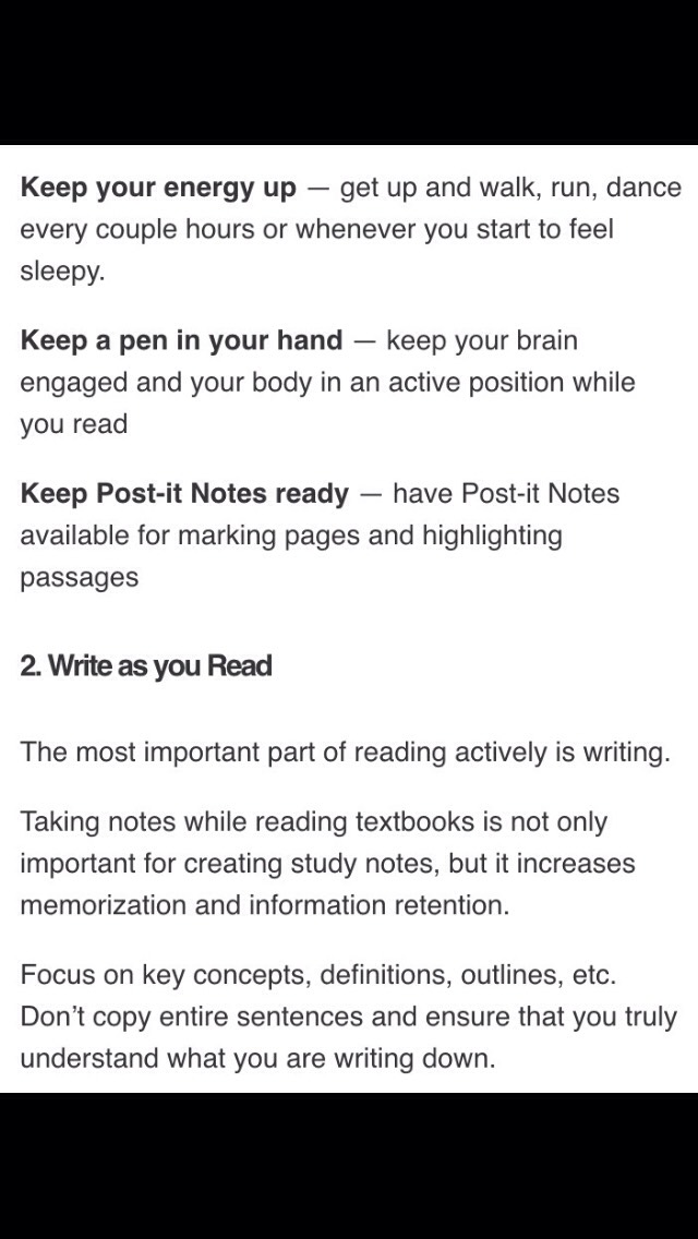 How To Study And Take Notes From A Text Book📝