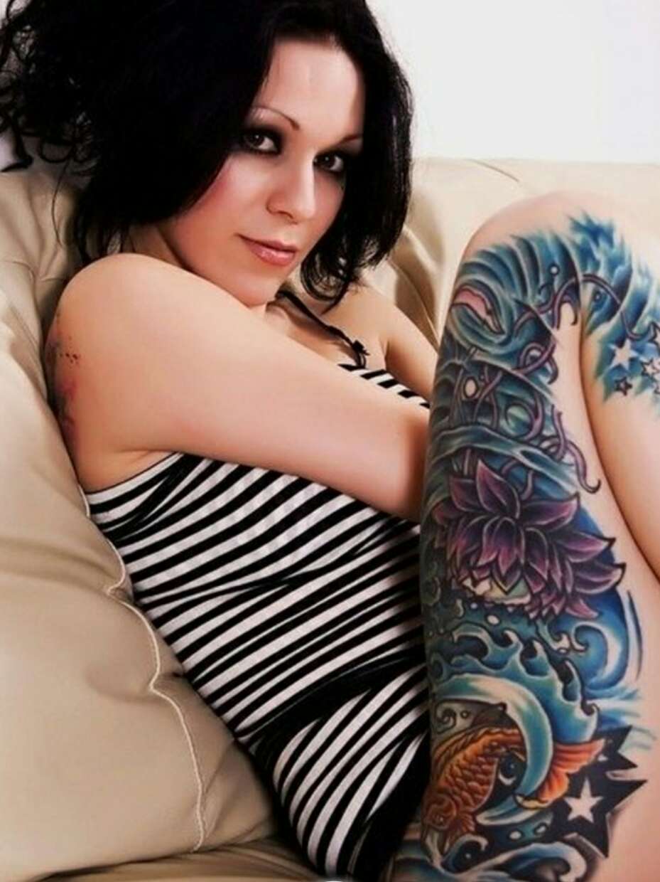 Beautiful Thigh Tattoos!!!!