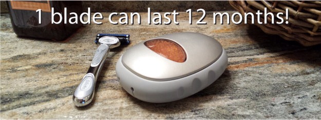 #21. A razor pod that protects blades and keeps them sharp.
So you don’t have to fork over half your life savings on new blades (and can save it for this stuff instead)