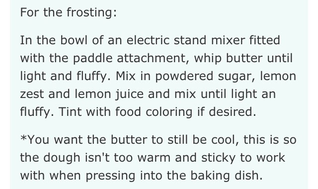 Lemon Sugar Cookie Bars! 😋🍋🍪