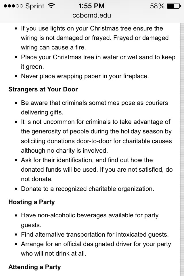 How To Stay Safe This Holiday!👪❤️
