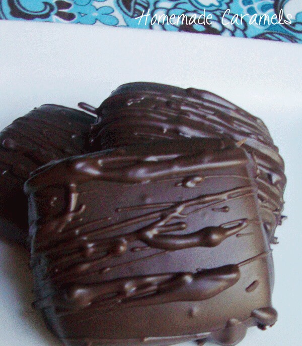 Homemade Caramels And Chocolate Covered Caramels. 😘