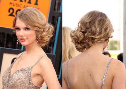 Taylor Swift's Famous low side bun!
Where do you go wrong with this?!
Classy, beautiful, fun and somebody famous wears it! Perfect for a holiday party, to a casual day on the beach!