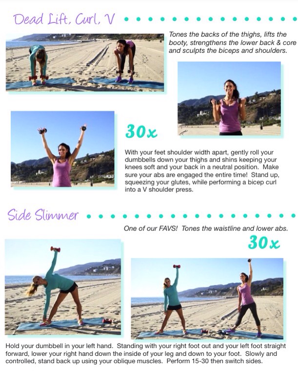 Full Body Toning Workouts! ❤️👙