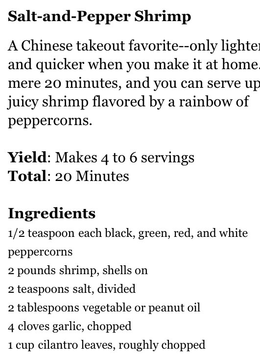 Salt & Pepper Shrimp Recipe: So Tasty!