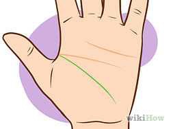 Straight and close to the edge of the palm - cautious when it comes to relationships