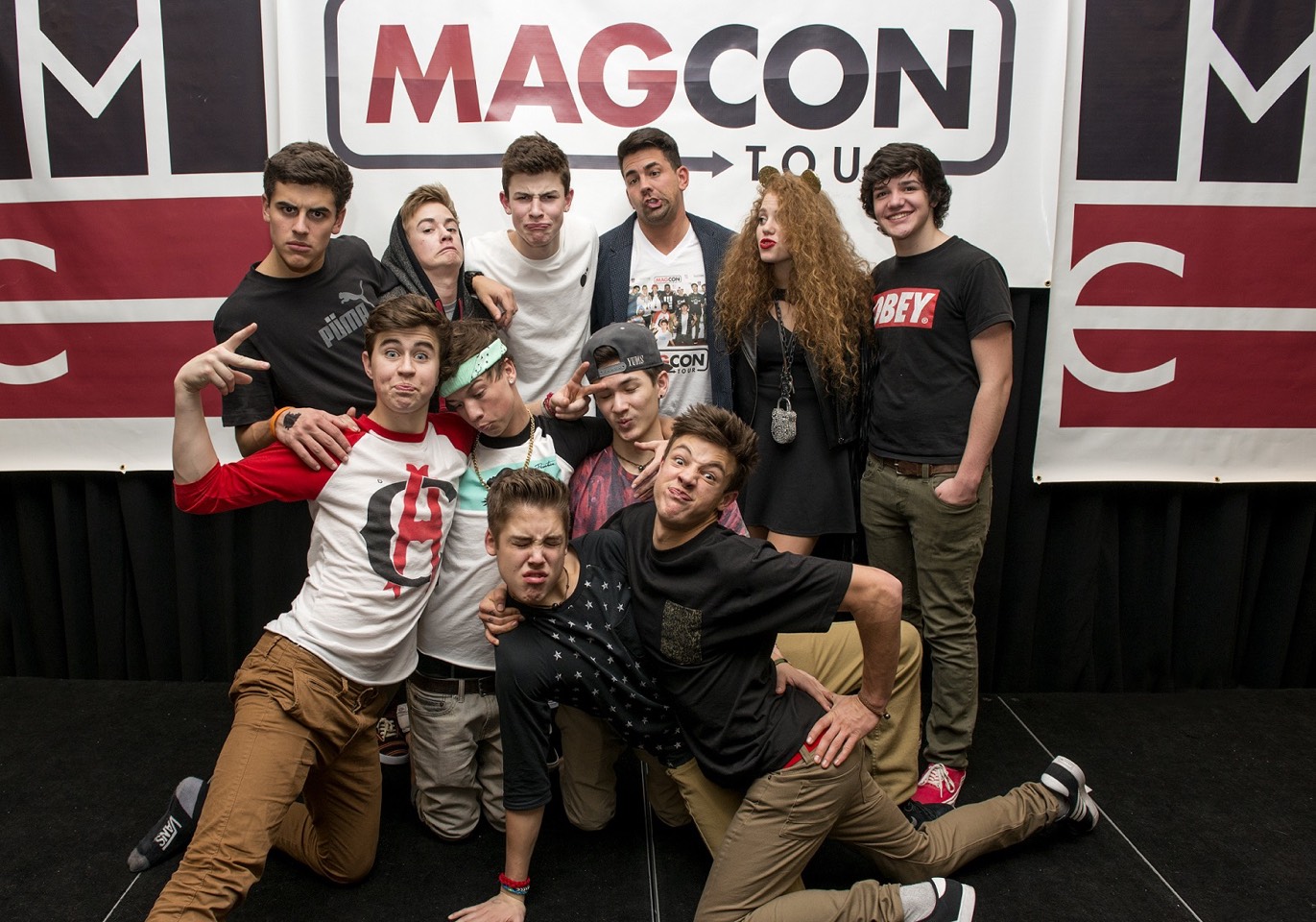 He was part of the Magcon group