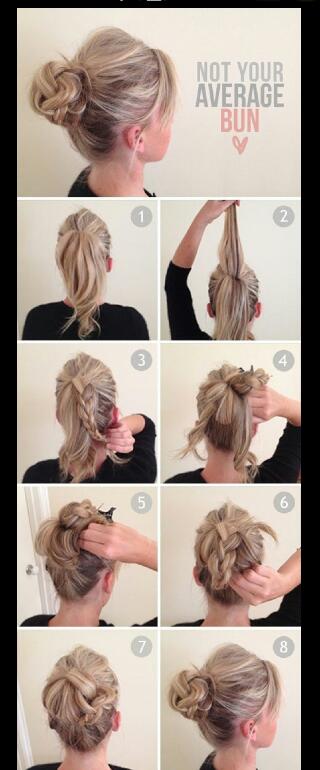 7 Hair-Styles (Quick and Easy).♥♥✔⇨⇨⇨
