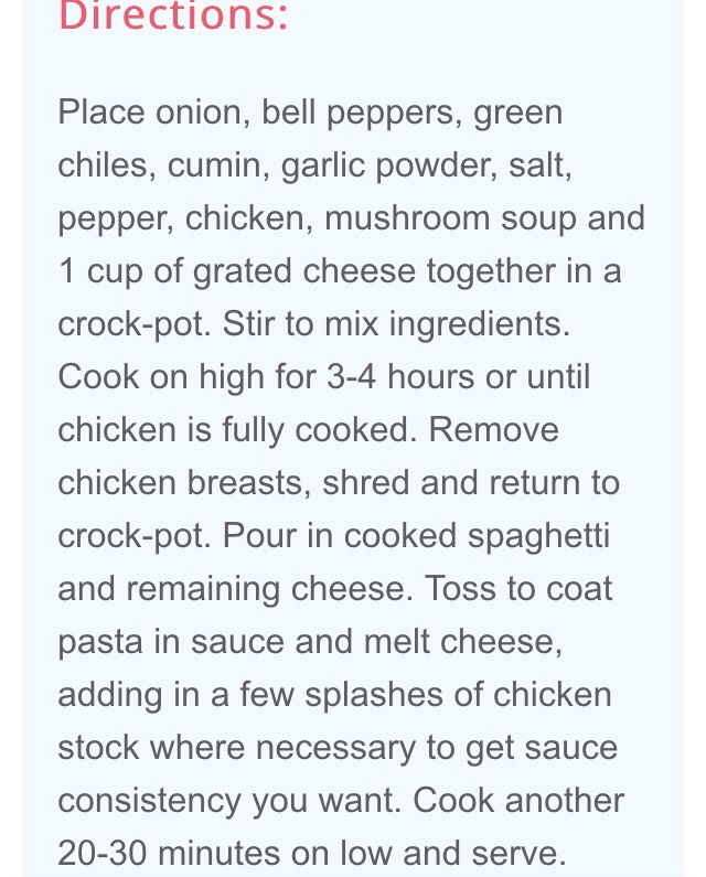 Easy Cheesy Crock Pot Chicken Spaghetti!
