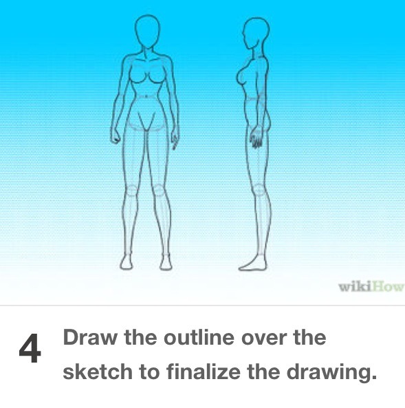 How To Draw Full Human Body