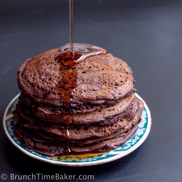 Chocolate Fudge Pancakes !!