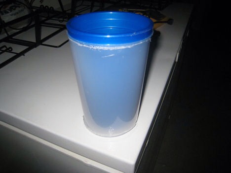 Materials:

•Small pitcher (tappered)
•One Medium Bowl
•Two Small Bowls
•Two Extra Small Bowls
•Sand Paper
•6 Yellow LED's
•Bright Red LED
•Wire
•Solder
•Switch
•3 @ 10 Ohm Resistors
•Battery Pack
Shrink Tube
•Electrical Tape
•Hot Glue Sticks
•Dark Blue Fabric