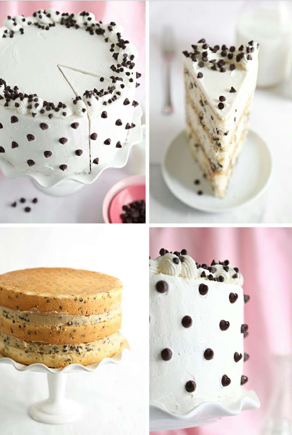 Chocolate Chip Cookie Dough Cake!