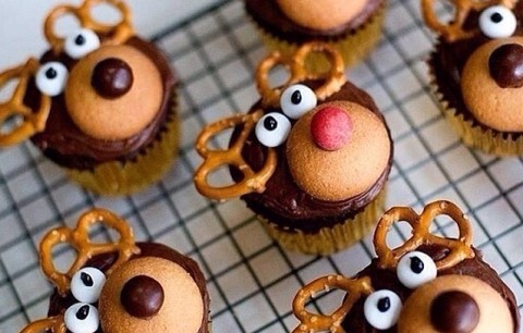 Reindeer cakes 