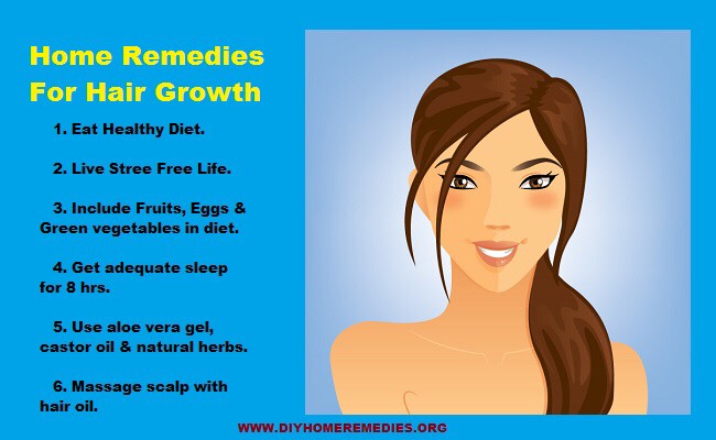 Home Remedies To Prevent Hair Loss And Promote Fast Hair Growth. 
