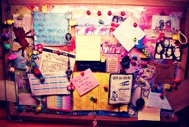 3. Get a Cork Board/memo Board, this will help you as you can stick like study notes and homework's on it📄