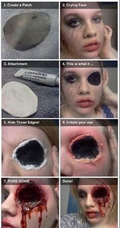 Halloween Eye Makeup With Some Tutorials 