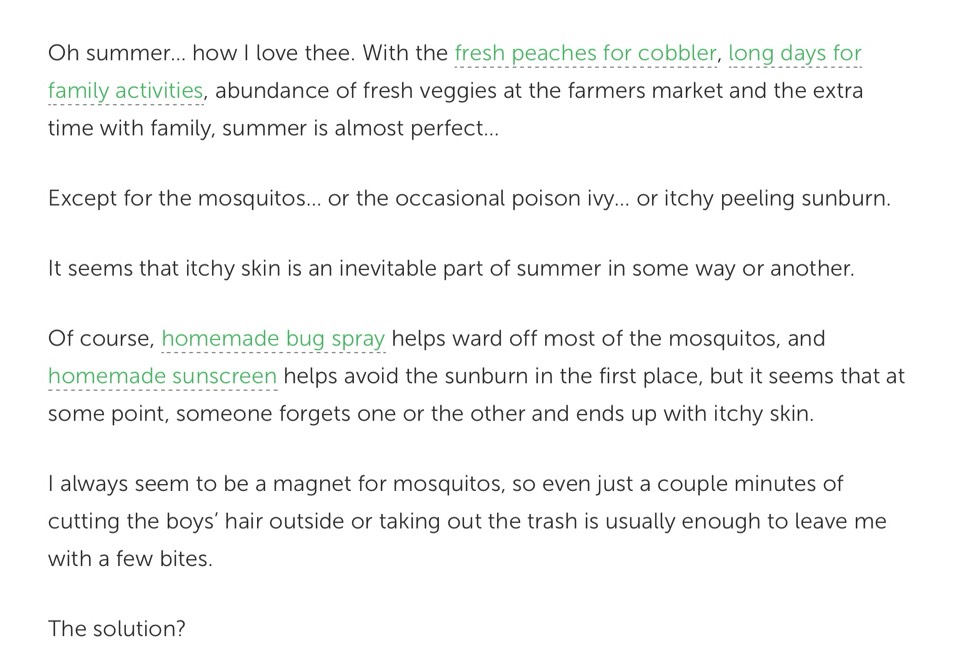 Homemade Anti-Itch Spray Recipe ❤️ #tipit 