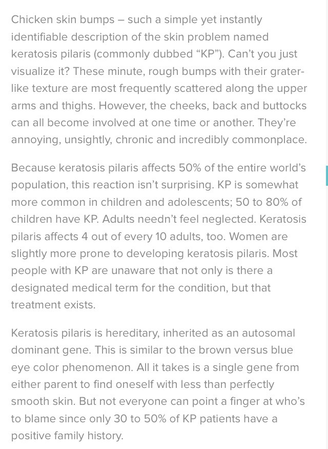 Treating Chicken Skin Bumps Naturally