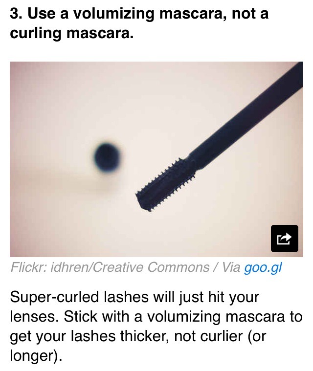 👓Important Makeup Tips For Any Girl Who Wears Glasses!👓