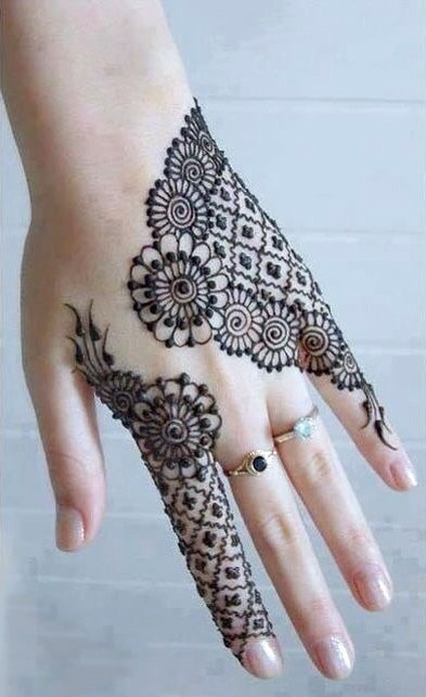 Simple Mehendi Designs 