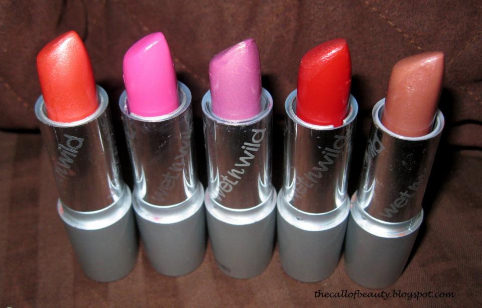 #7 Wet N Wild Silk Finish Lipsticks
Price: #1.49 USD