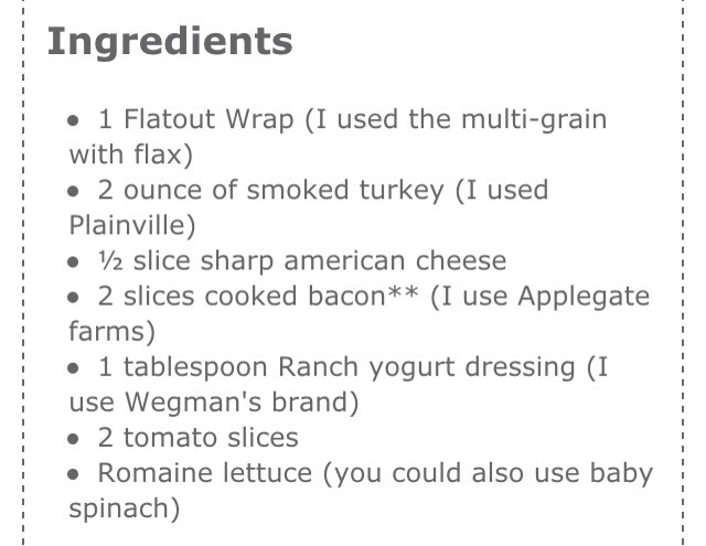 Turkey Ranch Club Wrap