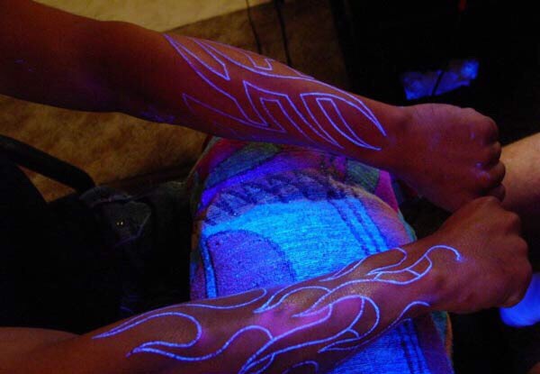 Glow In The Dark TATTOOS Ideas