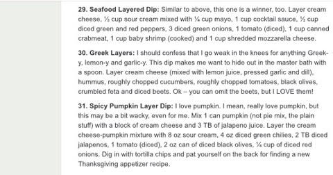 ⭐️ 101 Cream Cheese Dip Recipes ⭐️