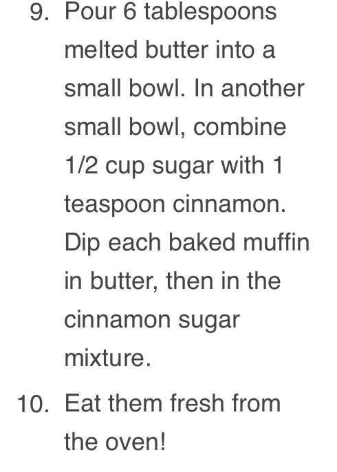 Nutella stuffed cinnamon sugar muffins 