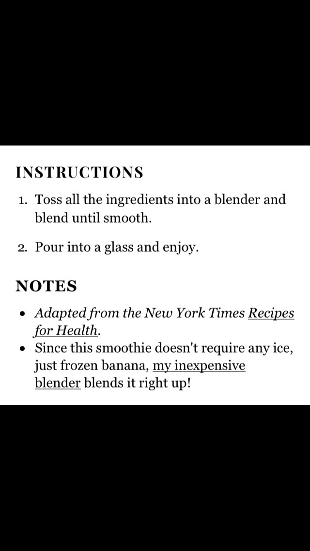 Best Banana Almond Smoothie Ever!