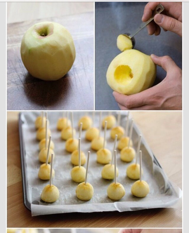 Mini Carmel Apples 
