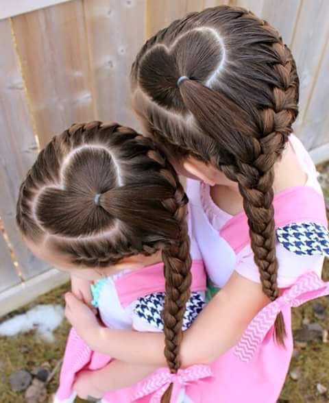 💕28 Braided & Knotted Hairdos For Little Girls💕
